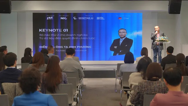 Ông Tạ Anh Phương, CEO Seinetime chia sẻ tại sự kiện
