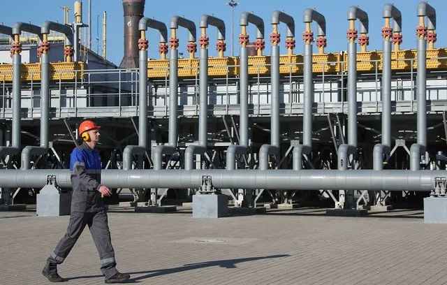 Sự sụt giảm 44% xuất khẩu khí đốt Nga sang châu Âu vào năm 2025 đang tạo ra cuộc đại tu địa chính trị toàn cầu. Ảnh: TASS